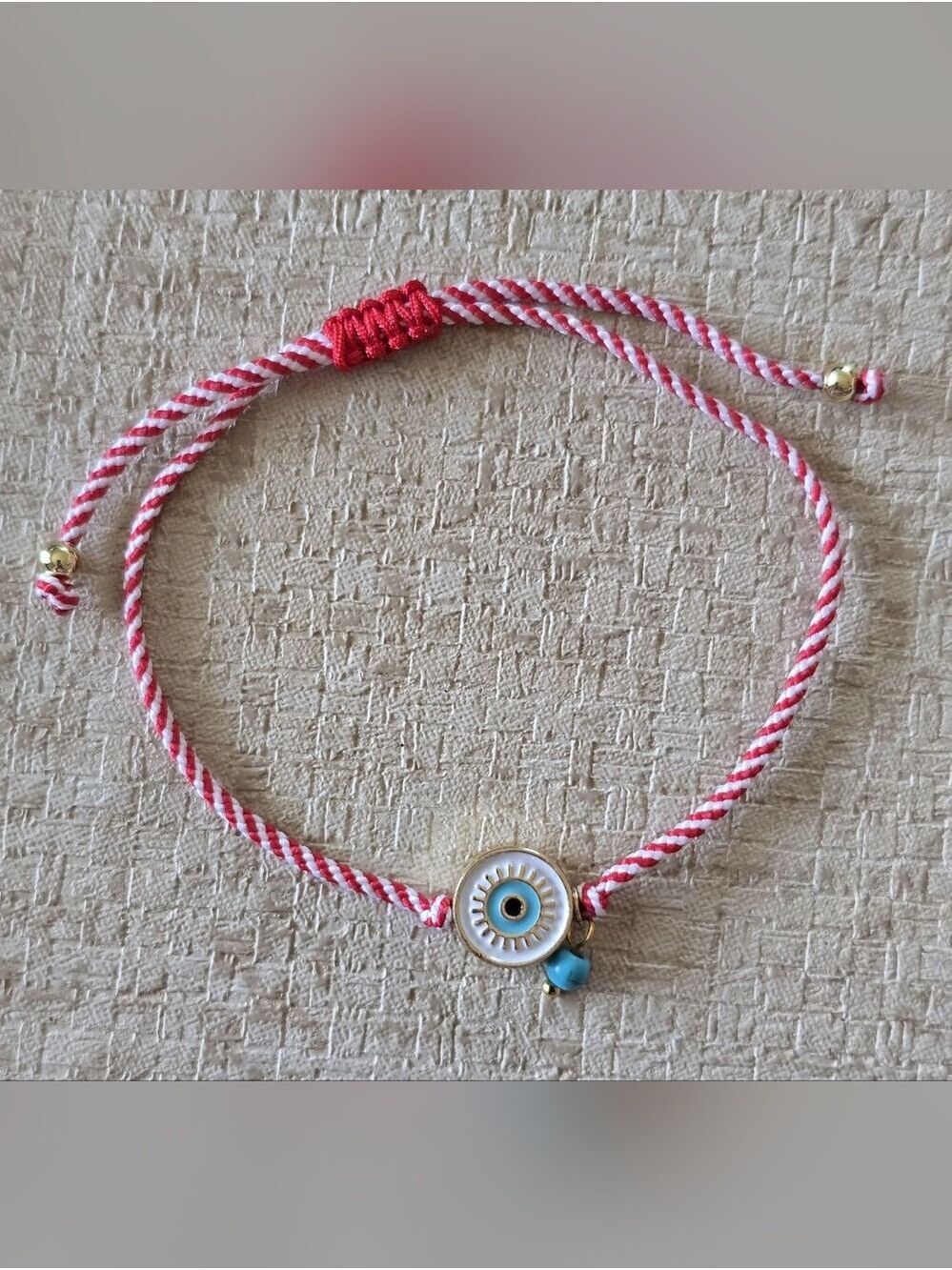 Handmade Evil Eye Rope Bracelet
